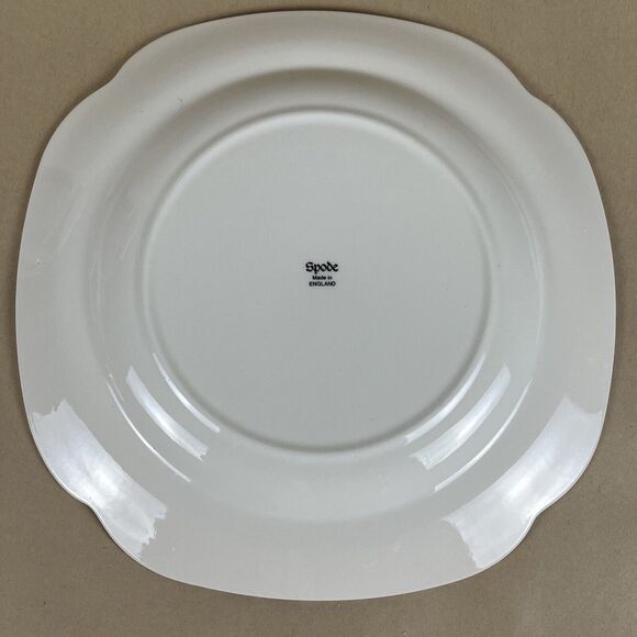 Spode‎ Bomboniere Cherub 9" Square Salad Plate Pink Red - Picture 4 of 9